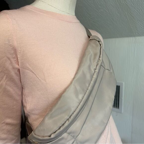 2/$30 A New Day Champagne Belt Bag Fanny Pack with Gold Hardware - Picture 12 of 12